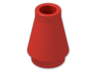LEGO® Stein: Cone 1 x 1 4589 | Farbe: Bright Red