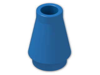 LEGO® Stein: Cone 1 x 1 4589 | Farbe: Bright Blue