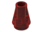 LEGO® Stein: Cone 1 x 1 4589 | Farbe: Transparent Red