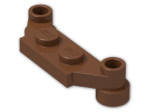LEGO® Brick: Plate 1 x 4 Offset 4590 | Color: Reddish Brown