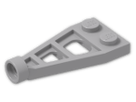 LEGO® Stein: Plate 1 x 2 with 3L Extension and Stud Hole 4596 | Farbe: Medium Stone Grey