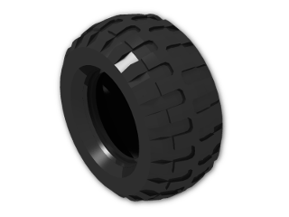 LEGO® Stein: Tyre 38/ 50 x 43 Off Road 45982 | Farbe: Black