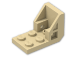 LEGO® Brick: Bracket 2 x 3 - 2 x 2 4598 | Color: Brick Yellow