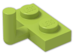 LEGO® Brick: Plate 1 x 2 with Vertical Bar on Long Side and Long Arm 4623 | Color: Bright Yellowish Green