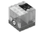 LEGO® Stein: Electric Technic Motor 9V Geared (480RPM) 47154c01 | Farbe: Transparent