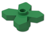 LEGO® Brick: Plant Flower 2 x 2 Leaves 4727 | Color: Dark Green
