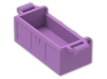 LEGO® Stein: Container Treasure Chest with Slots 4738a | Farbe: Medium Lavender