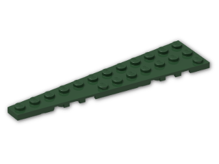 LEGO® Brick: Wing 3 x 12 Left 47397 | Color: Earth Green
