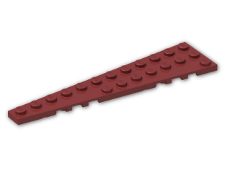 LEGO® Stein: Wing 3 x 12 Left 47397 | Farbe: New Dark Red