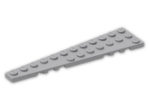 LEGO® Stein: Wing 3 x 12 Left 47397 | Farbe: Medium Stone Grey