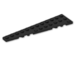 LEGO® Stein: Wing 3 x 12 Left 47397 | Farbe: Black