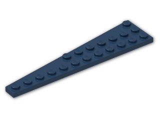 LEGO® Brick: Wing 3 x 12 Right 47398 | Color: Earth Blue
