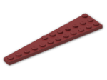 LEGO® Brick: Wing 3 x 12 Right 47398 | Color: New Dark Red