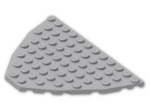 LEGO® Brick: Boat Bow Plate 12 x 8 47405 | Color: Medium Stone Grey
