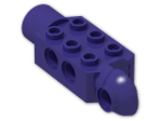 LEGO® Brick: Technic Brick 2 x 3 w/ Holes, Click Rot. Hinge (V) and Socket 47432 | Color: Medium Lilac