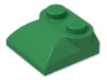 LEGO® Stein: Slope Brick Curved 2 x 2 x  2/3 Triple with Two Top Studs 47457 | Farbe: Dark Green