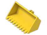 LEGO® Brick: Excavator Bucket 8 x 4 with Click Hinge 2-Finger 47508 | Color: Bright Yellow