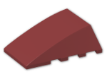 LEGO® Brick: Wedge 4 x 4 Triple Curved without Studs 47753 | Color: New Dark Red