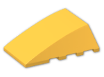 LEGO® Brick: Wedge 4 x 4 Triple Curved without Studs 47753 | Color: Flame Yellowish Orange