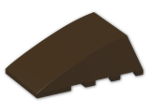 LEGO® Brick: Wedge 4 x 4 Triple Curved without Studs 47753 | Color: Dark Brown
