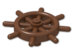 LEGO® Brick: Boat Ship Wheel 4790 | Color: Reddish Brown