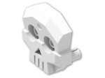 LEGO® Stein: Brick 4 x 3 x 1 with Skull Relief and Two Pins 47990 | Farbe: White