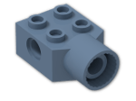 LEGO® Stein: Technic Brick 2 x 2 with Hole and Rotation Joint Socket 48169 | Farbe: Sand Blue