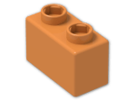 LEGO® Brick: Quatro Brick 1 x 2 48287 | Color: Bright Orange
