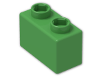 LEGO® Stein: Quatro Brick 1 x 2 48287 | Farbe: Bright Green