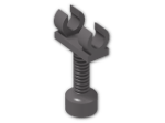 LEGO® Stein: Bar 2L with Two Clips and Bottom Stud 48457 | Farbe: Dark Stone Grey