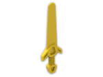 LEGO® Brick: Minifig Sword with Angular Hilt 48495 | Color: Bright Yellow