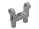 LEGO® Brick: Technic Connector Toggle Joint Smooth Double with 2 Pins 48496 | Color: Medium Stone Grey