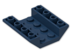 LEGO® Stein: Slope Brick 45 4 x 4 Double Inverted with Open Center 4854 | Farbe: Earth Blue