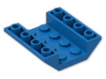LEGO® Brick: Slope Brick 45 4 x 4 Double Inverted with Open Center 4854 | Color: Bright Blue