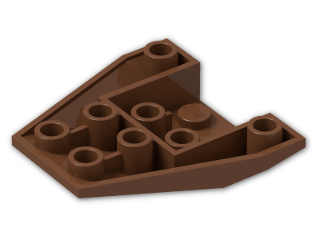 LEGO® Stein: Wedge 4 x 4 Triple Inverted 4855 | Farbe: Reddish Brown