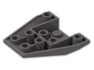 LEGO® Stein: Wedge 4 x 4 Triple Inverted 4855 | Farbe: Dark Stone Grey