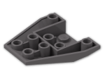 LEGO® Brick: Wedge 4 x 4 Triple Inverted 4855 | Color: Dark Stone Grey