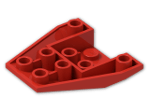 LEGO® Brick: Wedge 4 x 4 Triple Inverted 4855 | Color: Bright Red