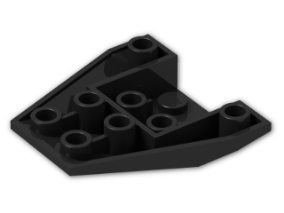 LEGO® Brick: Wedge 4 x 4 Triple Inverted 4855 | Color: Black