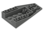 LEGO® Brick: Wedge 6 x 4 Inverted 4856 | Color: Dark Grey