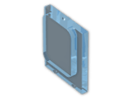 LEGO® Brick: Glass for Window 1 x 2 x 2 Plane 4862 | Color: Transparent Light Blue