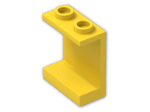 LEGO® Brick: Panel 1 x 2 x 2 with Hollow Studs 4864b | Color: Bright Yellow