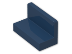 LEGO® Brick: Panel 1 x 2 x 1 with Rounded Corners 4865b | Color: Earth Blue