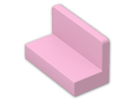 LEGO® Brick: Panel 1 x 2 x 1 with Rounded Corners 4865b | Color: Light Purple