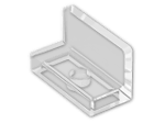 LEGO® Stein: Panel 1 x 2 x 1 with Rounded Corners 4865b | Farbe: Transparent