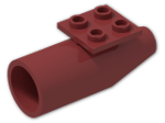 LEGO® Stein: Plane Jet Engine with Plate 2 x 2 4868b | Farbe: New Dark Red