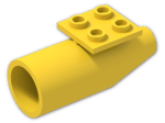 LEGO® Brick: Plane Jet Engine with Plate 2 x 2 4868b | Color: Bright Yellow