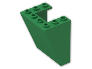 LEGO® Stein: Windscreen 3 x 4 x 4 Inverted 4872 | Farbe: Dark Green