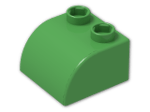 LEGO® Brick: Quatro Slope Brick Curved 2 x 2 49465 | Color: Bright Green