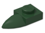 LEGO® Brick: Plate 1 x 1 with Tooth In-line 49668 | Color: Earth Green